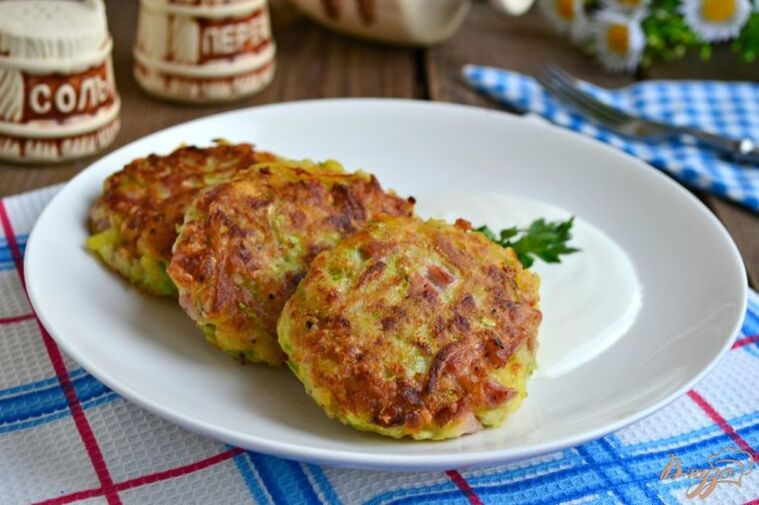 Zucchini-Koteletts